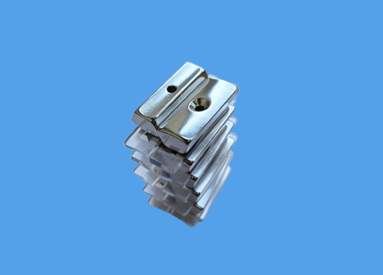 N52等级M3沉孔磁瓦 高度30mm