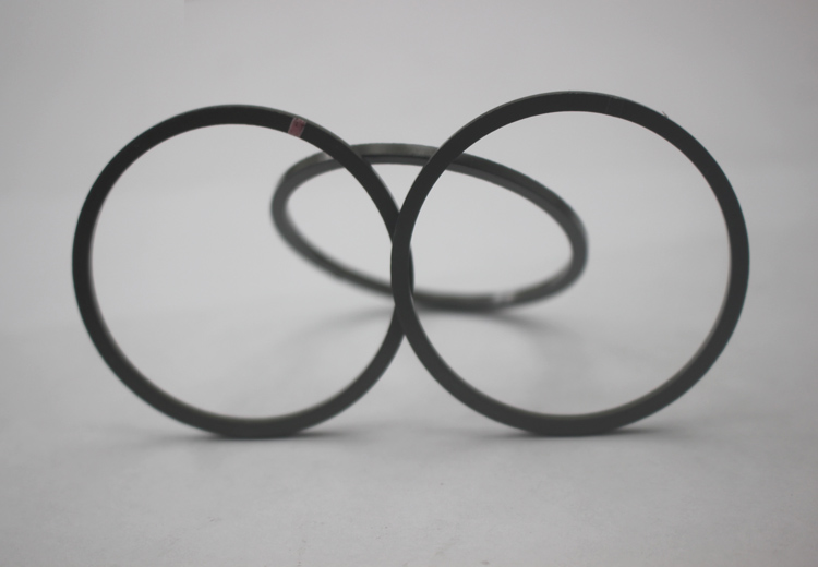 大内孔多极粘结磁环 表面有一个凹槽