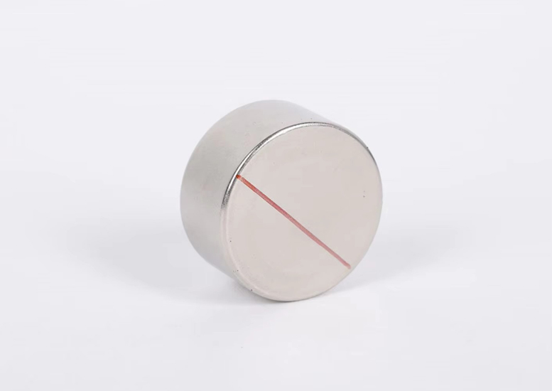 划线钕铁硼圆形磁铁
