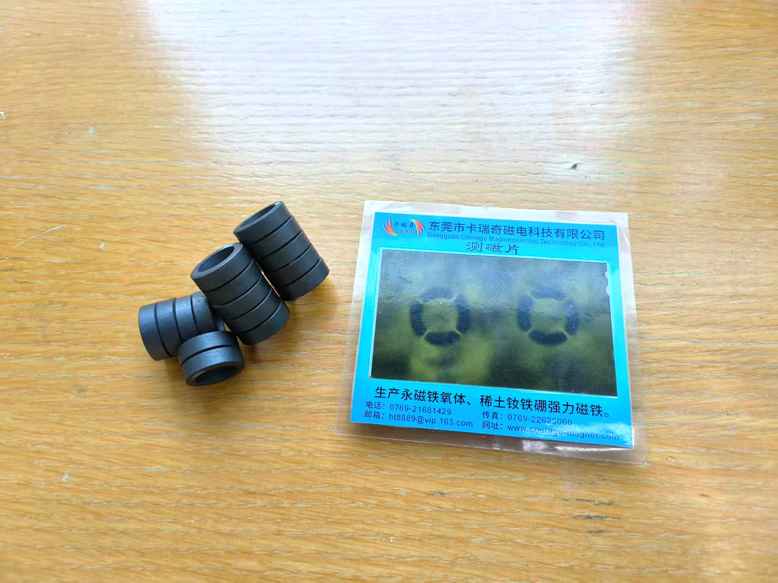 2对极轴向充磁磁环
